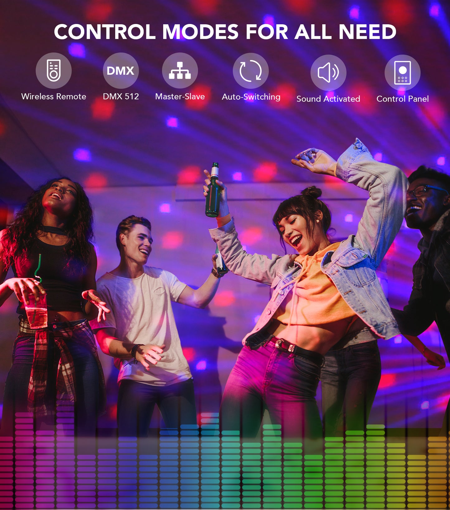 KeoBin L2700A DJ Lights for Parties