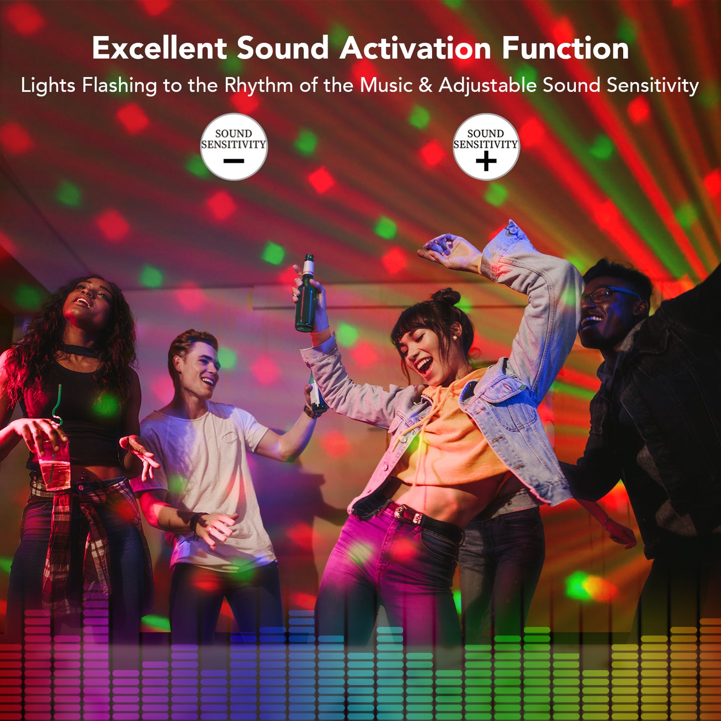 KeoBin Disco Laser Lights for Parties
