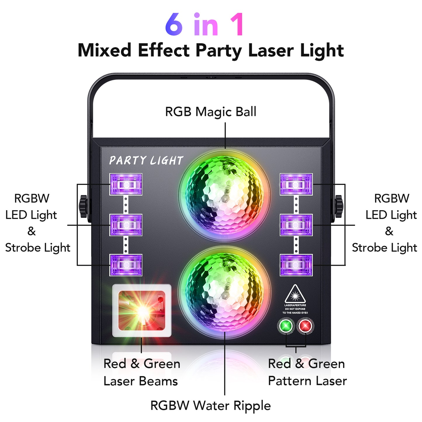 KeoBin Disco Laser Lights for Parties