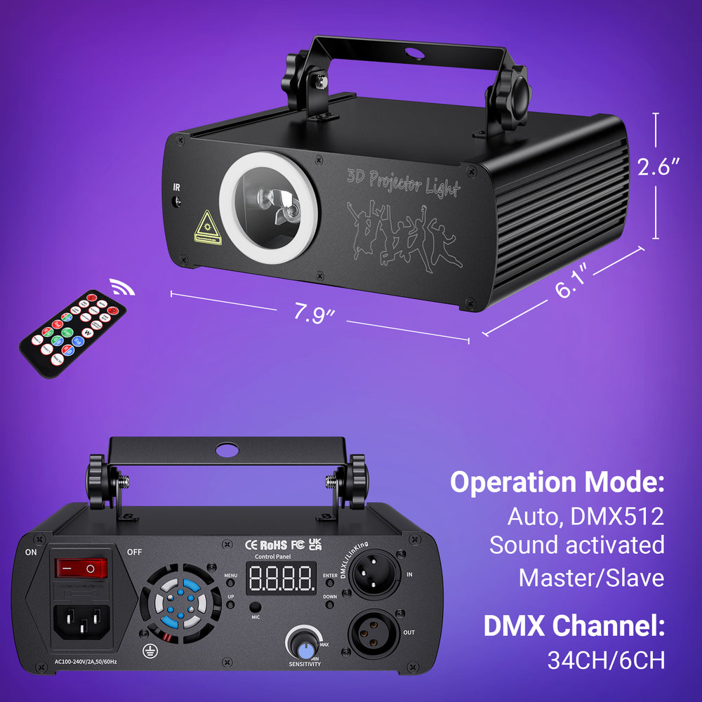 Keobin Disco Laser Lights for Parties product photo 5