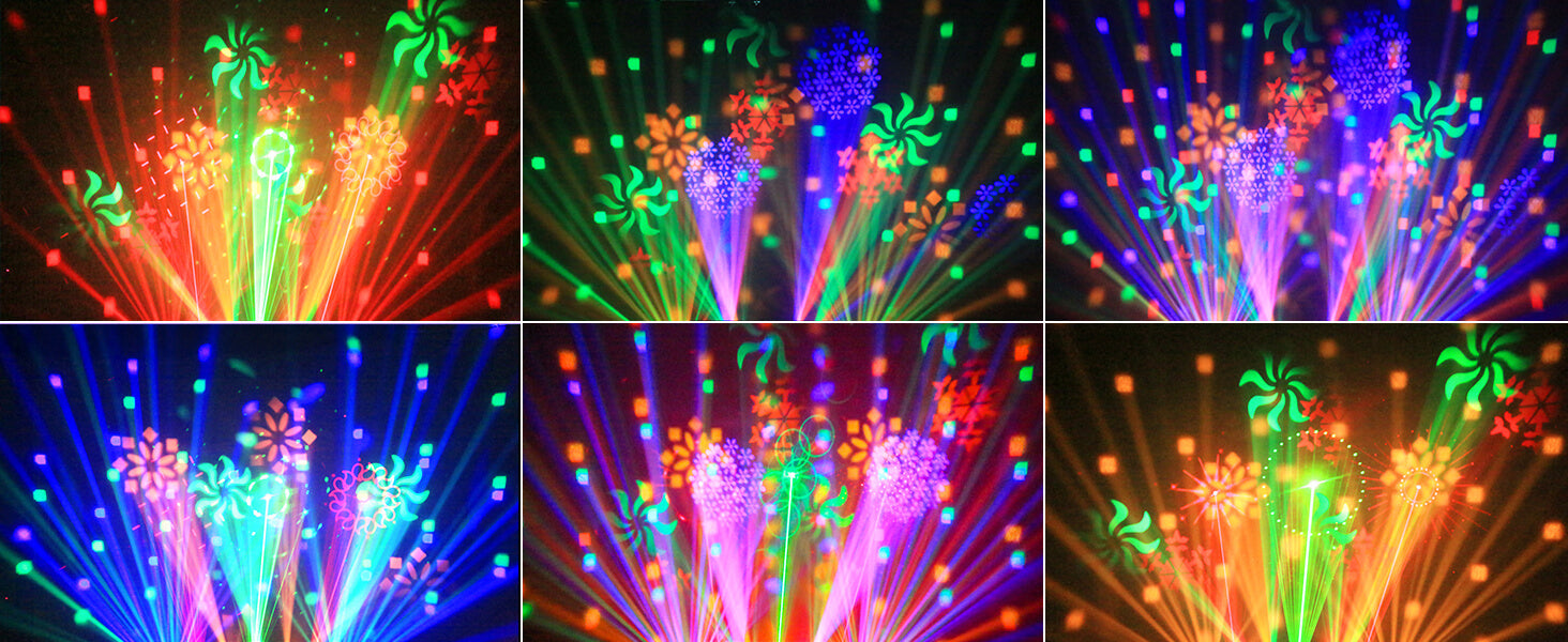 Stroboskop- und Multi-Effekt-Kombinationen