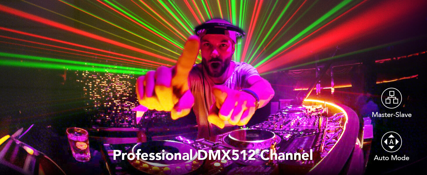 Professionelle DMX512-Steuerung — 32 Kanäle
