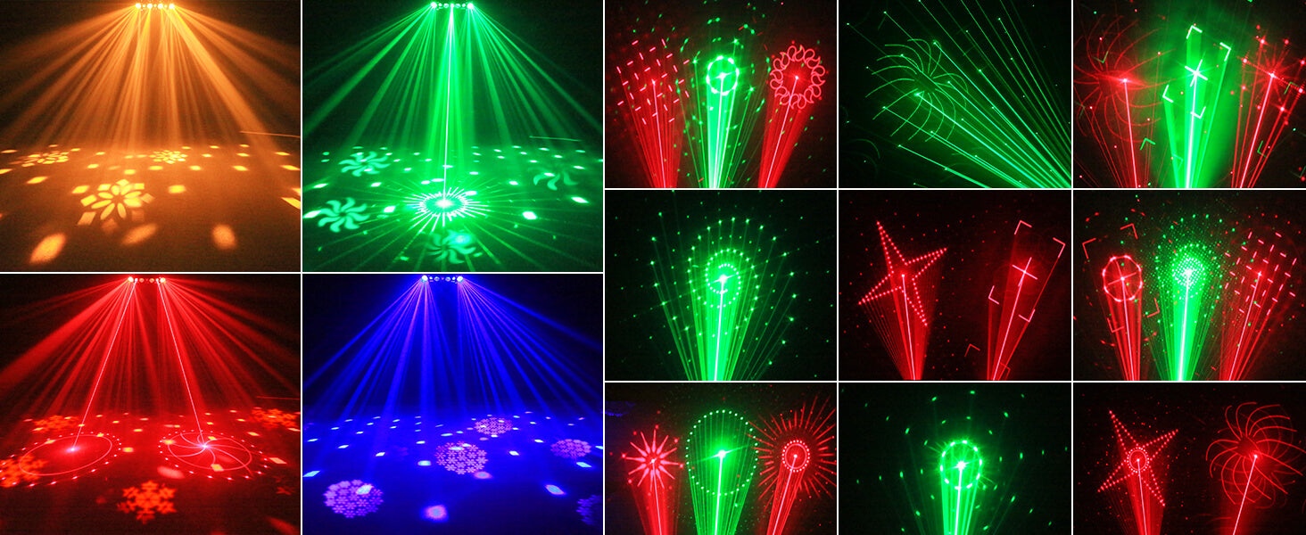 RGBWA-LED-Beam-Effekte