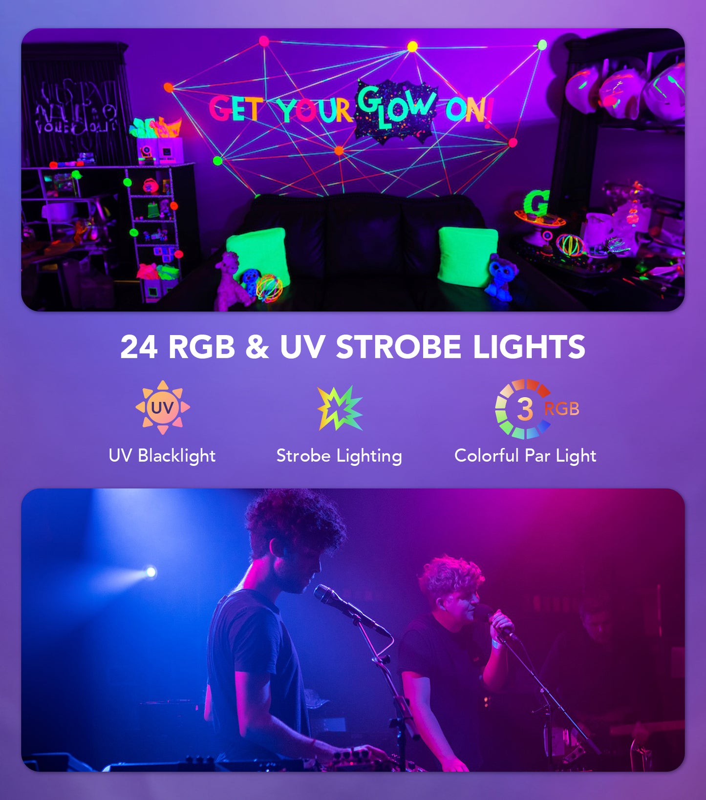 KeoBin DJ Light with Stand