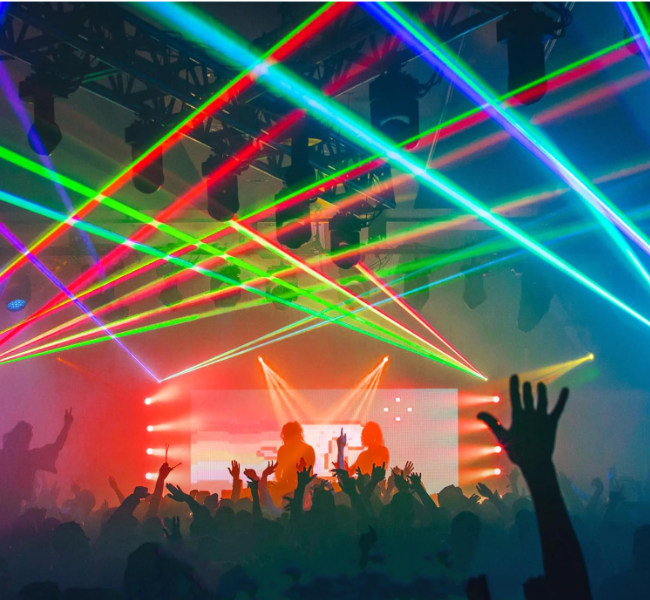 Ehaho DJ party lights for events