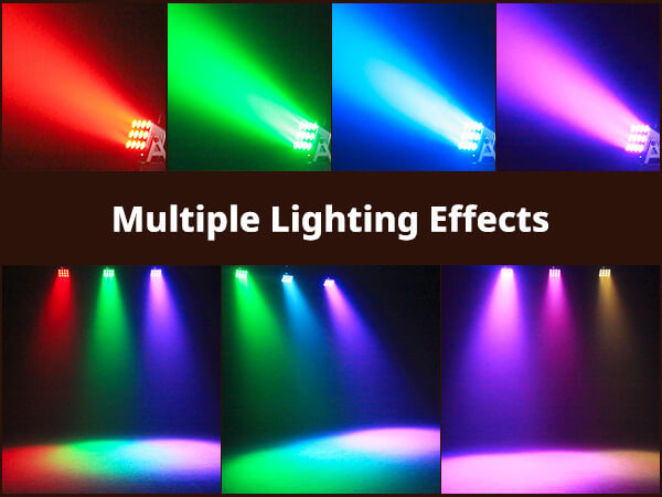 Multiple Lighting Effects for Every Mood