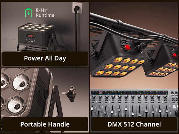 Built for All-Day Event Use