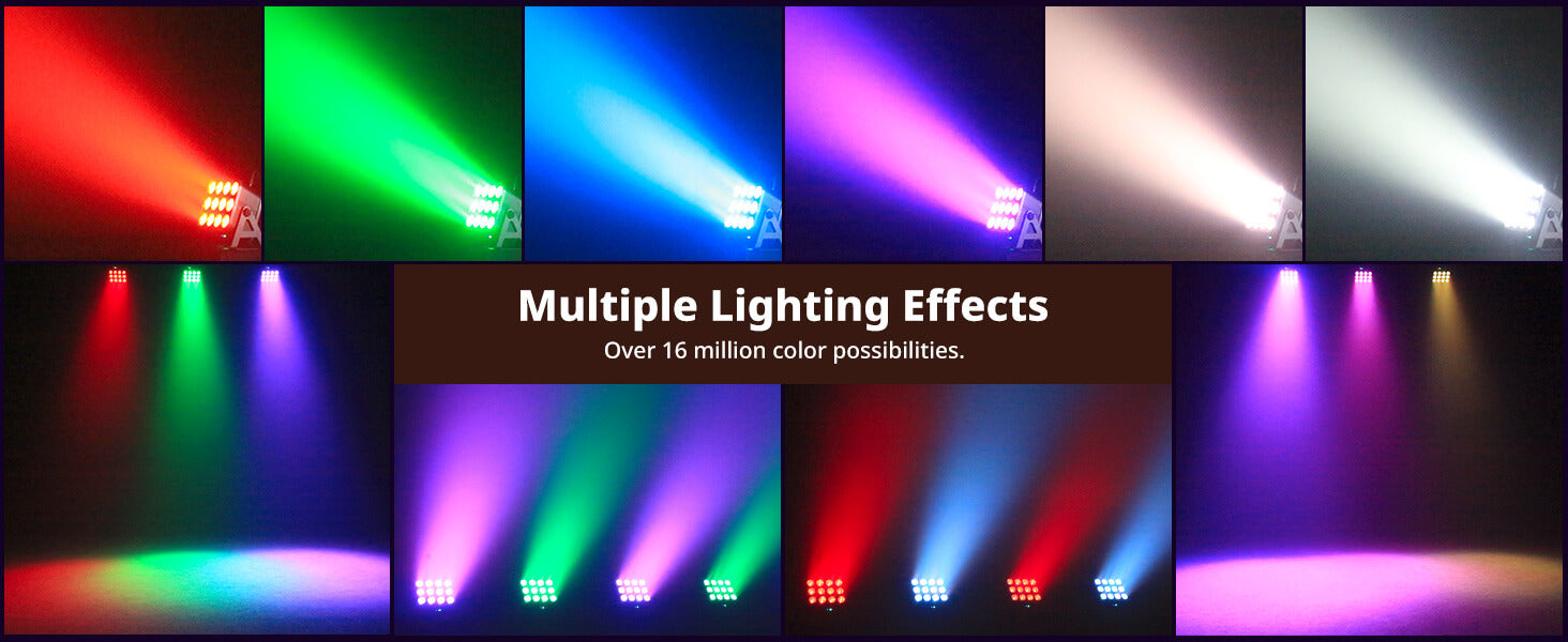 Multiple Lighting Effects for Every Mood