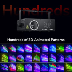 Keobin L2700 3D animation DJ party light photo 5