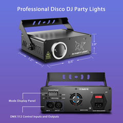 Keobin L2700 3D animation DJ party light photo 6