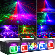 KeoBin L2500 6-in-1 disco lights for parties — product image 1