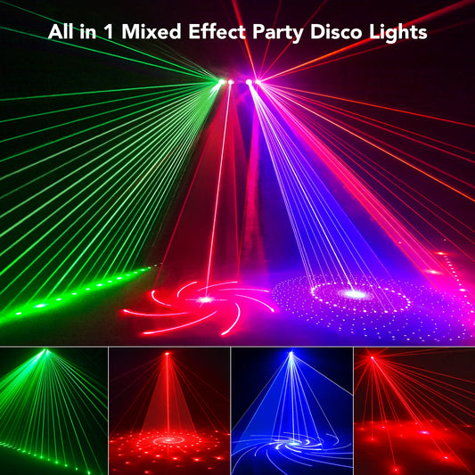 Ehaho 4-in-1 disco lights for parties photo 2
