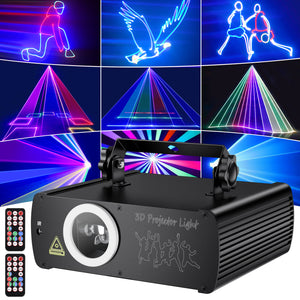 KeoBin L2600 3D RGB Laser Party Light