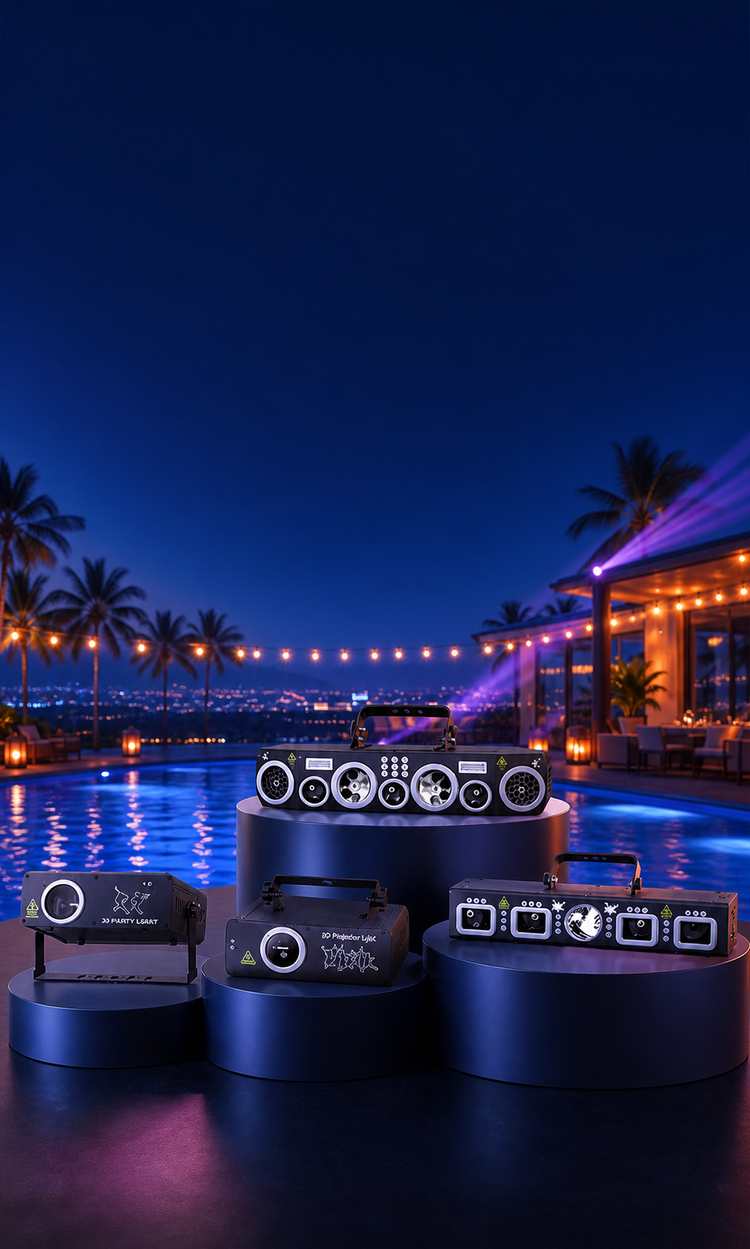 KeoBin party light with RGB color effects