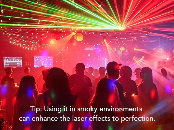 Sound Activated Stage Lights — Music Sync Lights for DJ Booths
