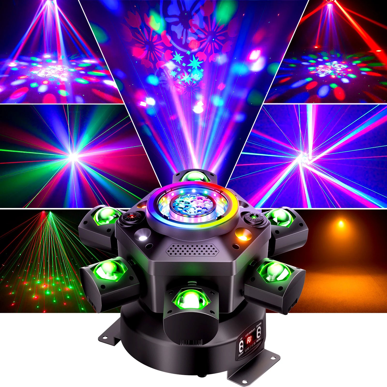 KeoBin 7-in-1 stage lighting system
