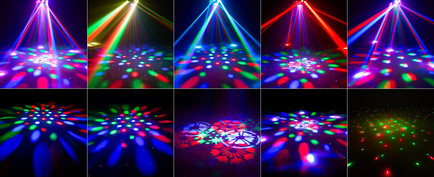 moving beam and pattern effect examples