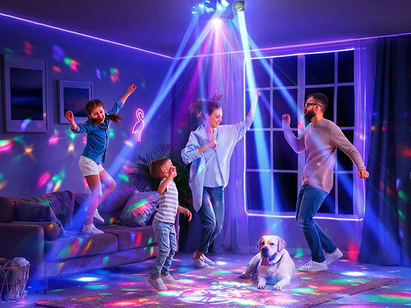 moving head party light for home celebrations