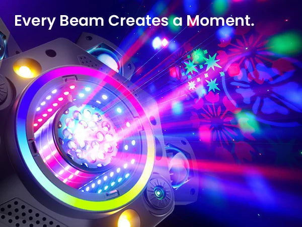 360 degree illuminated color halo