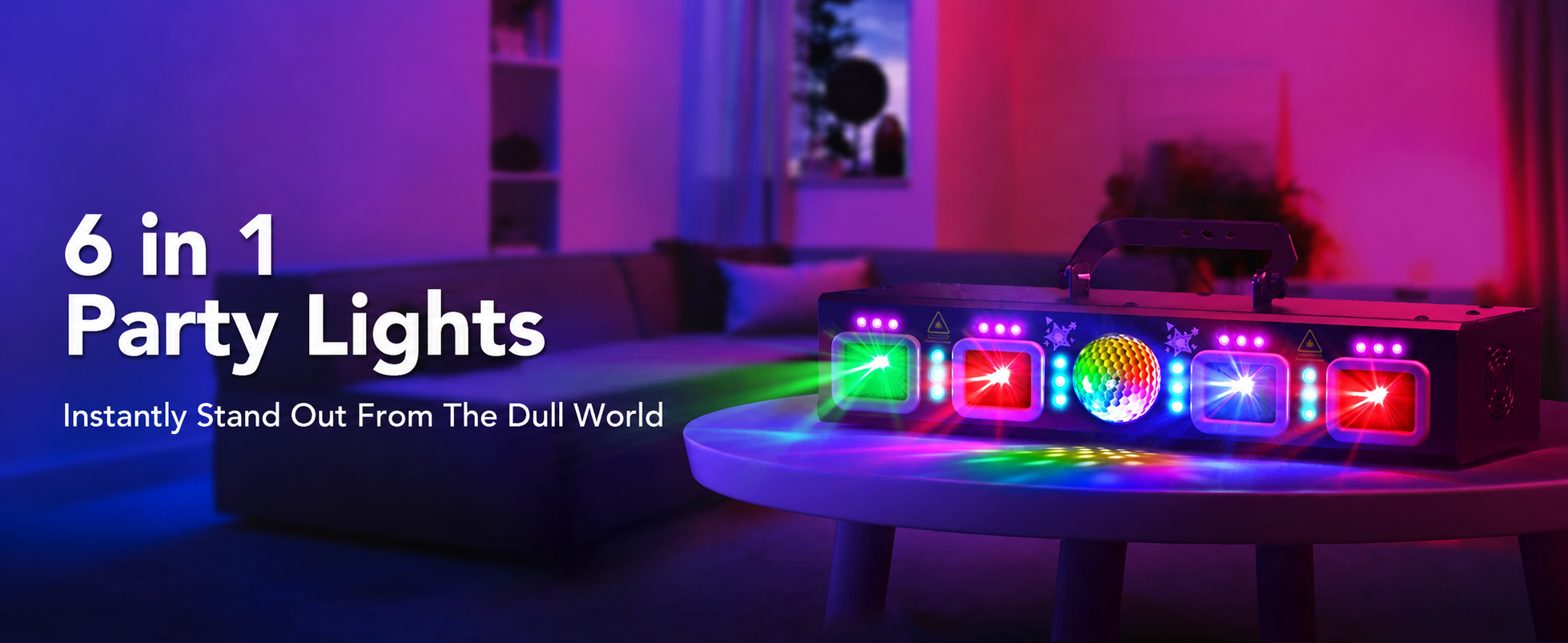 One Box. Six Effects. No Clutter.