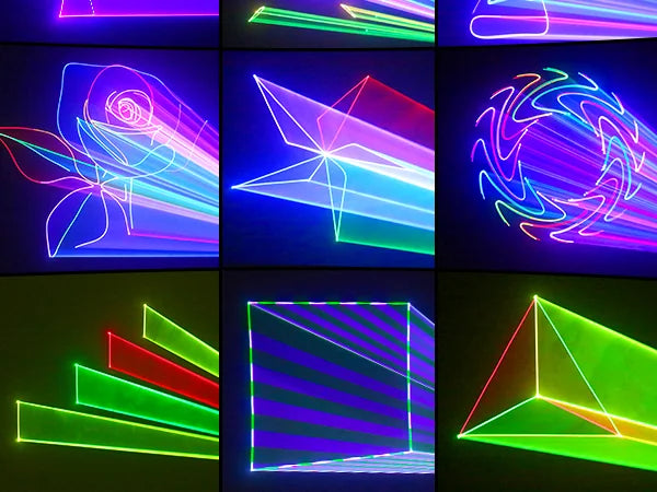Full-Color RGB Beams