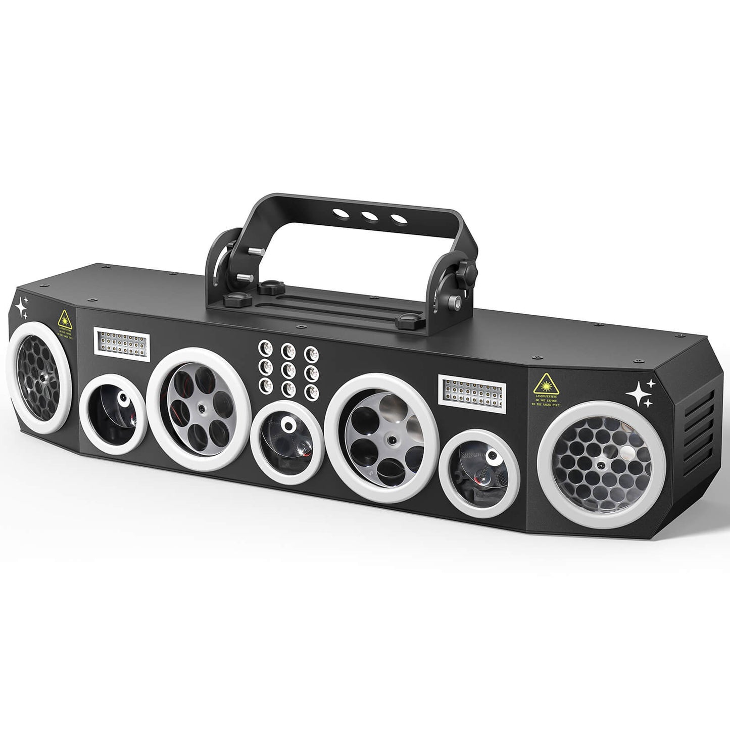KeoBin L2700B 7-in-1 stage lighting system RGB UV gobo effects 3